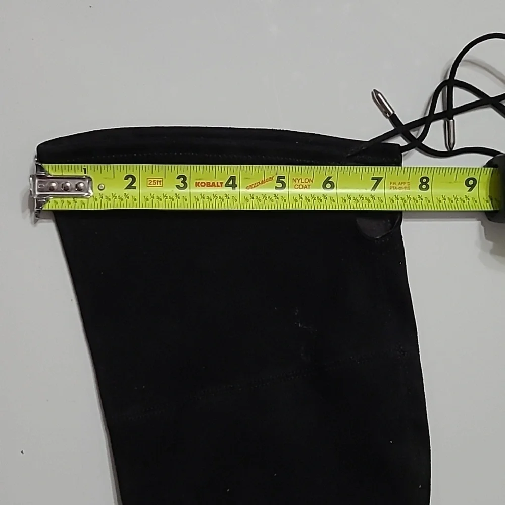 Marc Fisher black suede over the knee boots size 7.5